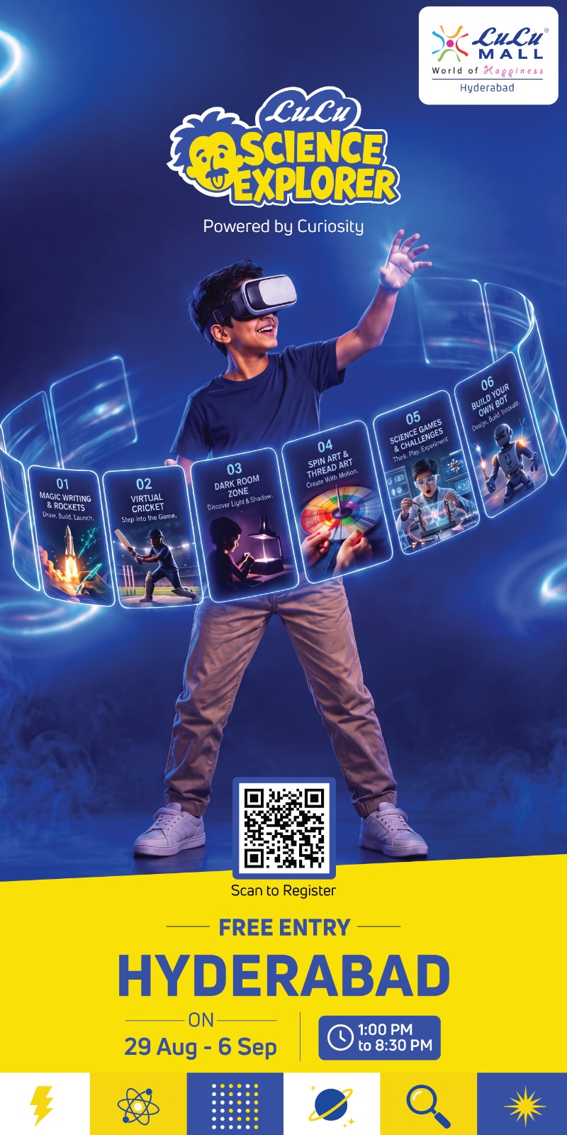 Science Explorer poster — LuLu Mall